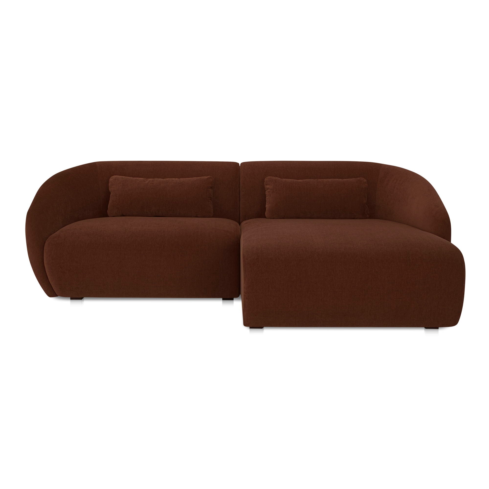 Amelia - Nook Modular Right Sectional - Chestnut