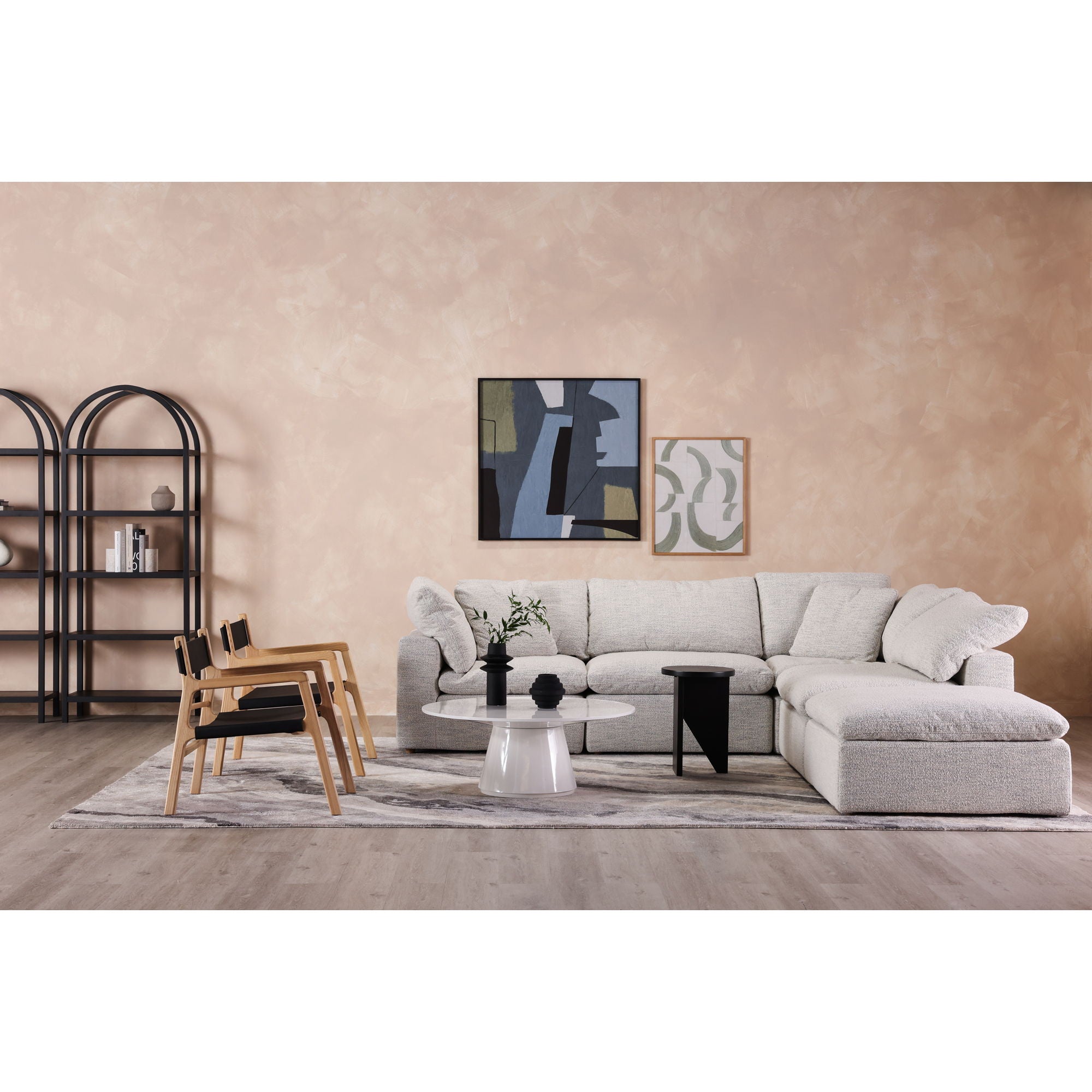 Terra - Condo Corner Chair - White