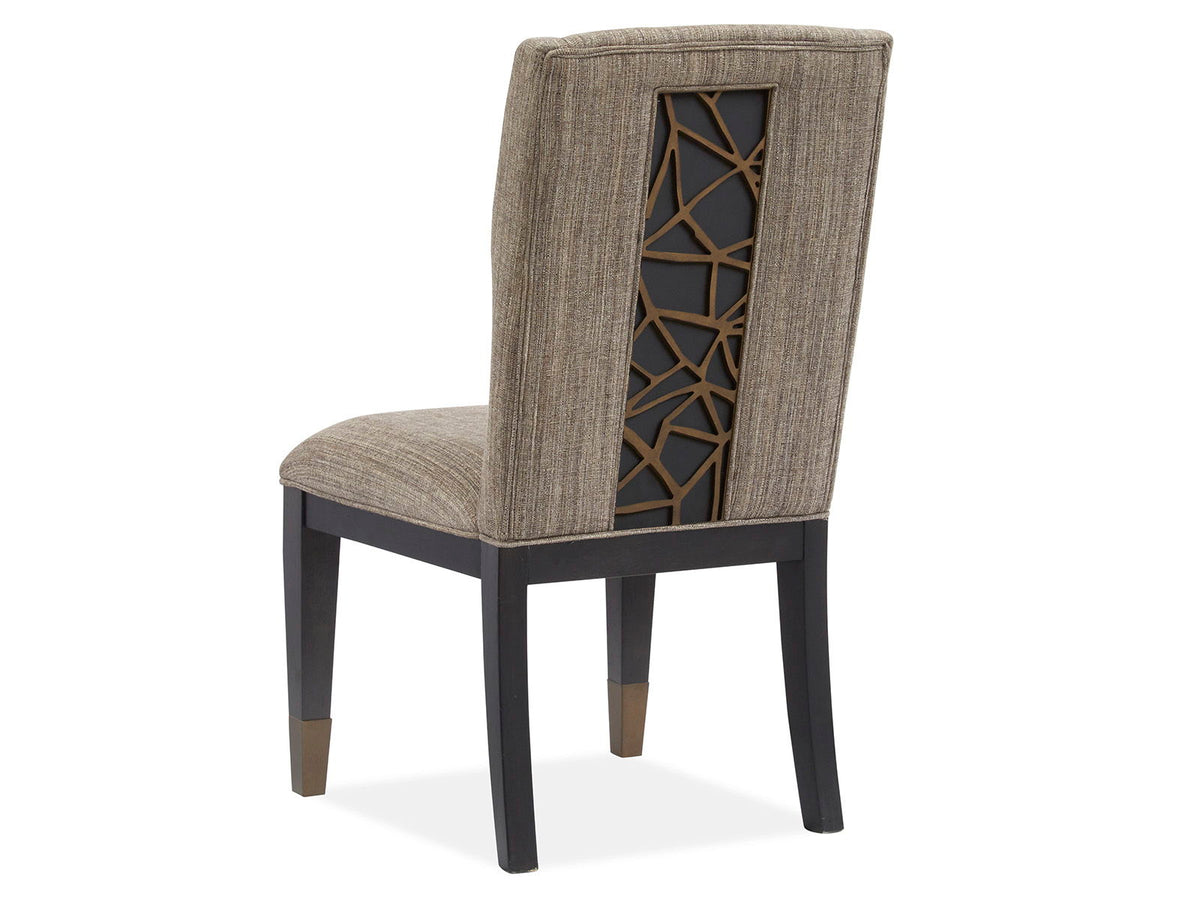 Ryker - Upholstered Host Side Chair (Set of 2) - Homestead Brown