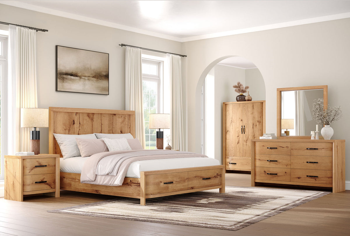Laramie - Complete Panel Storage Bed