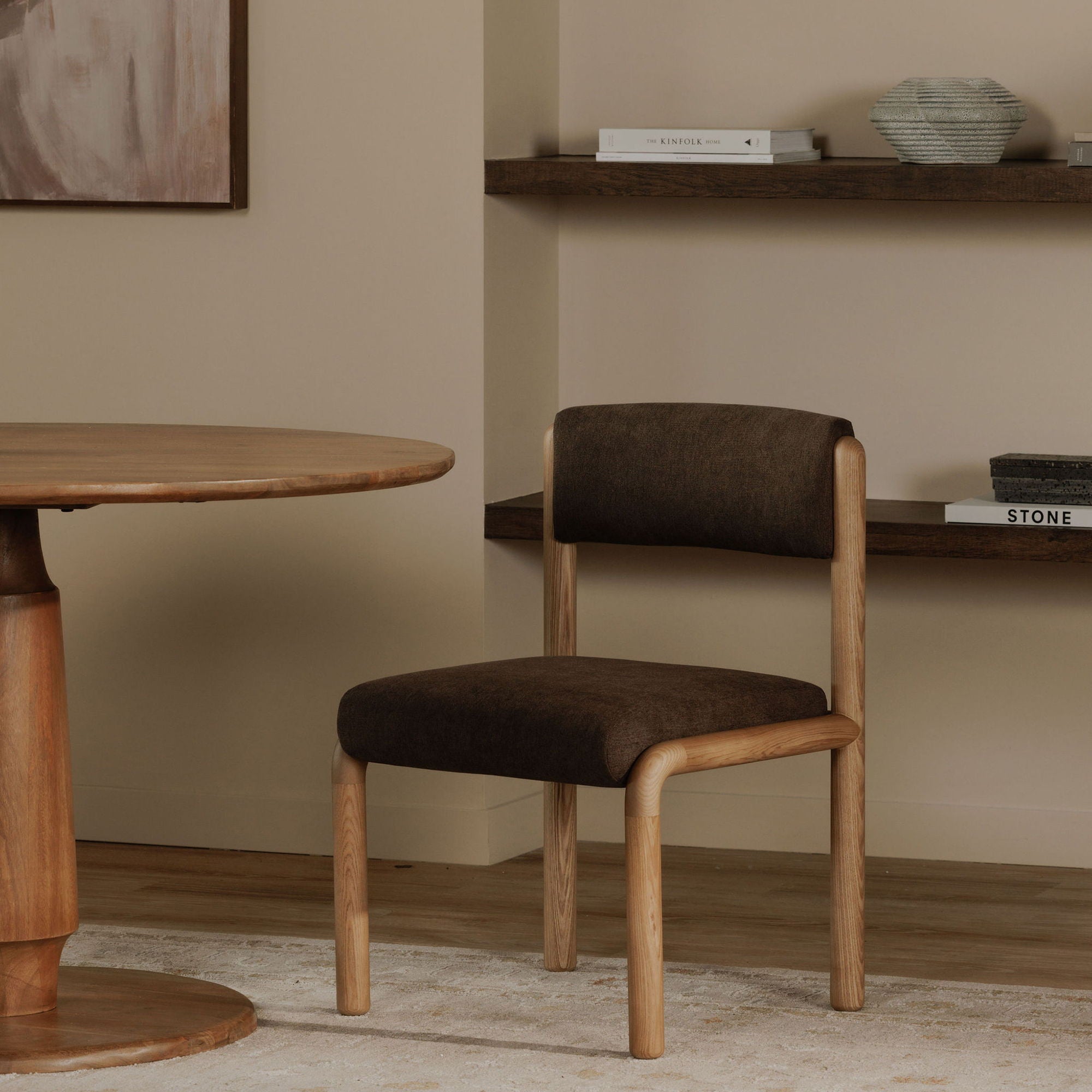 April - Dining Chair (Set of 2) - Deep Brown