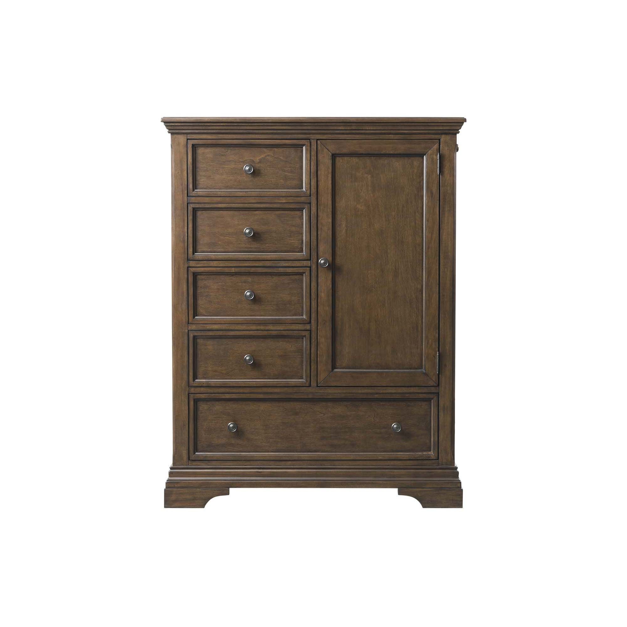 Olivia - Wood Chifferobe - Rosewood