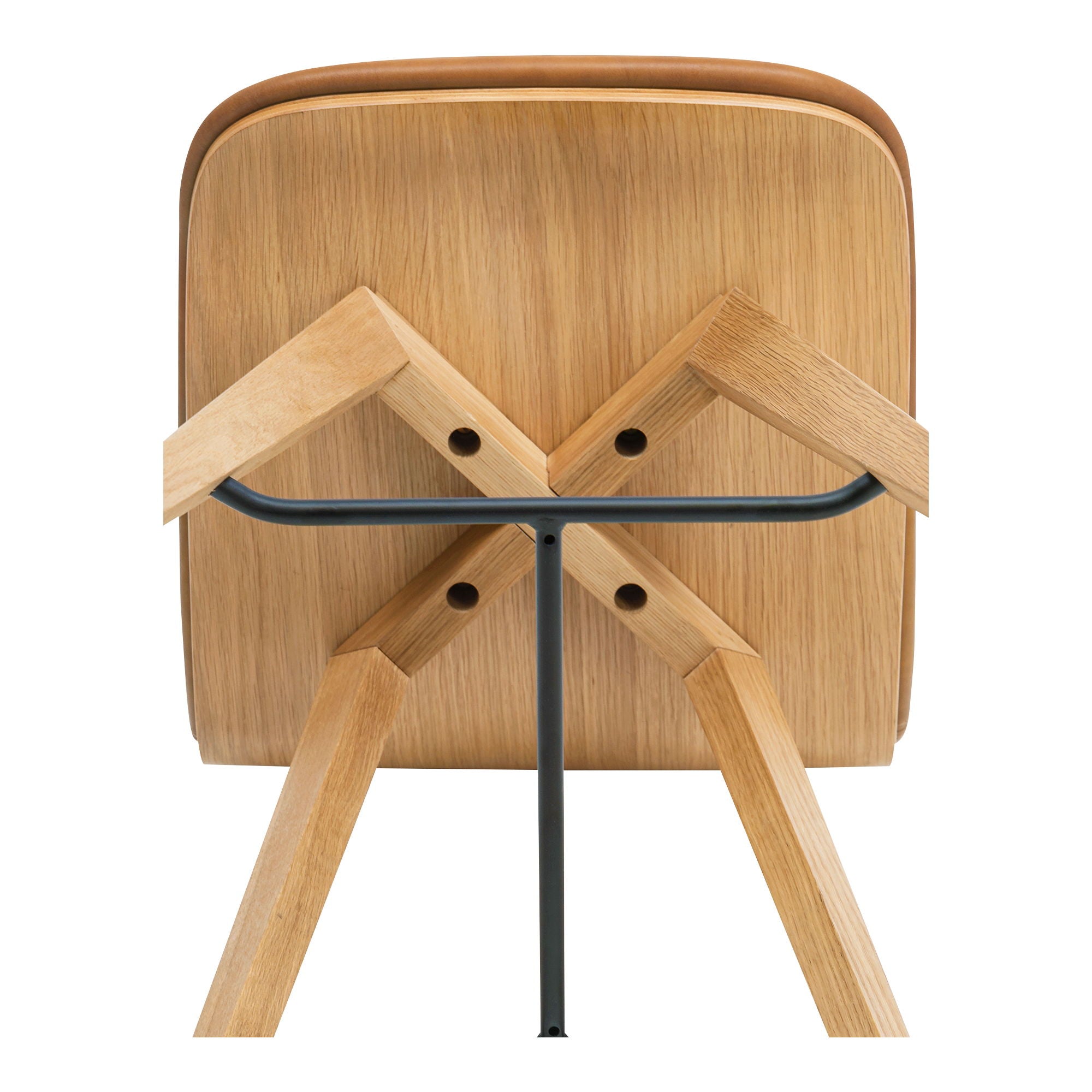 Napoli - Leather Counter Stool - Tan