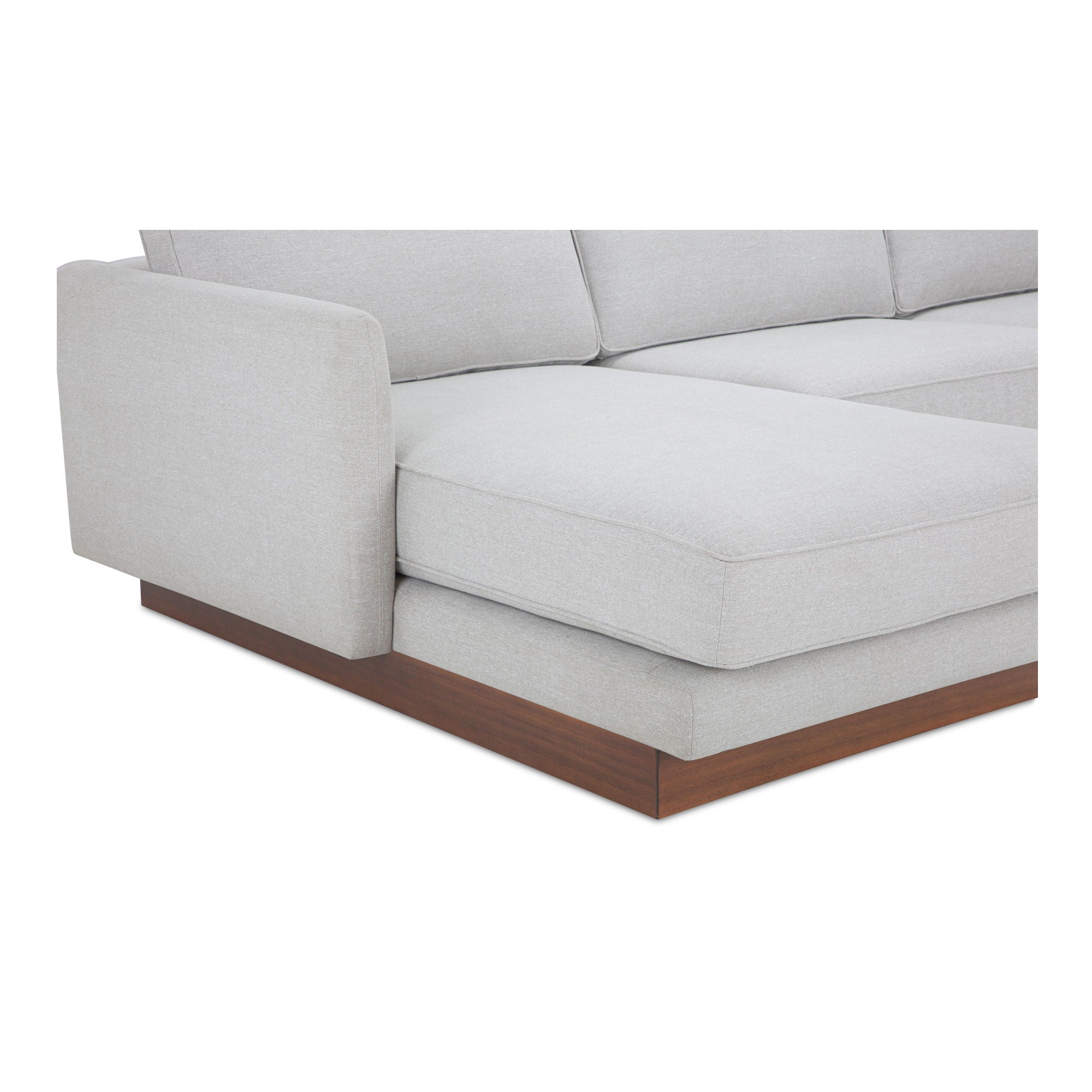 Vernon - Left Sectional - Gray