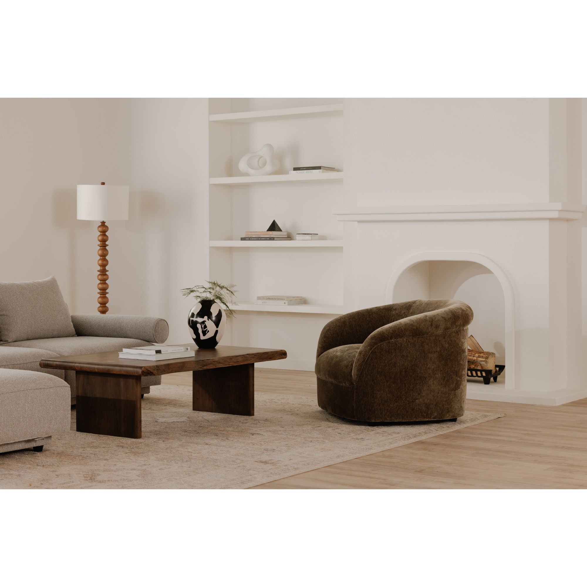 Thora - Lounge Chair - Green
