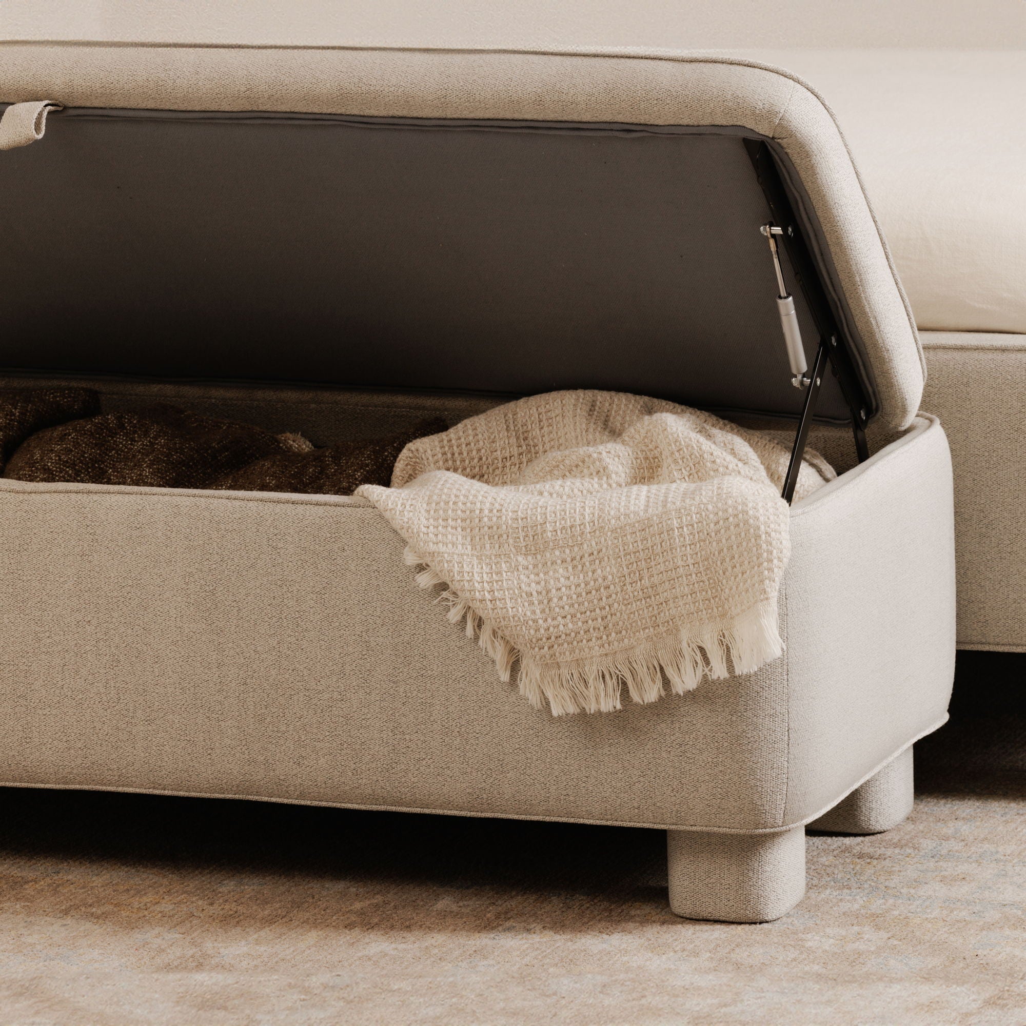 Ichigo - Storage Bench - Light Gray