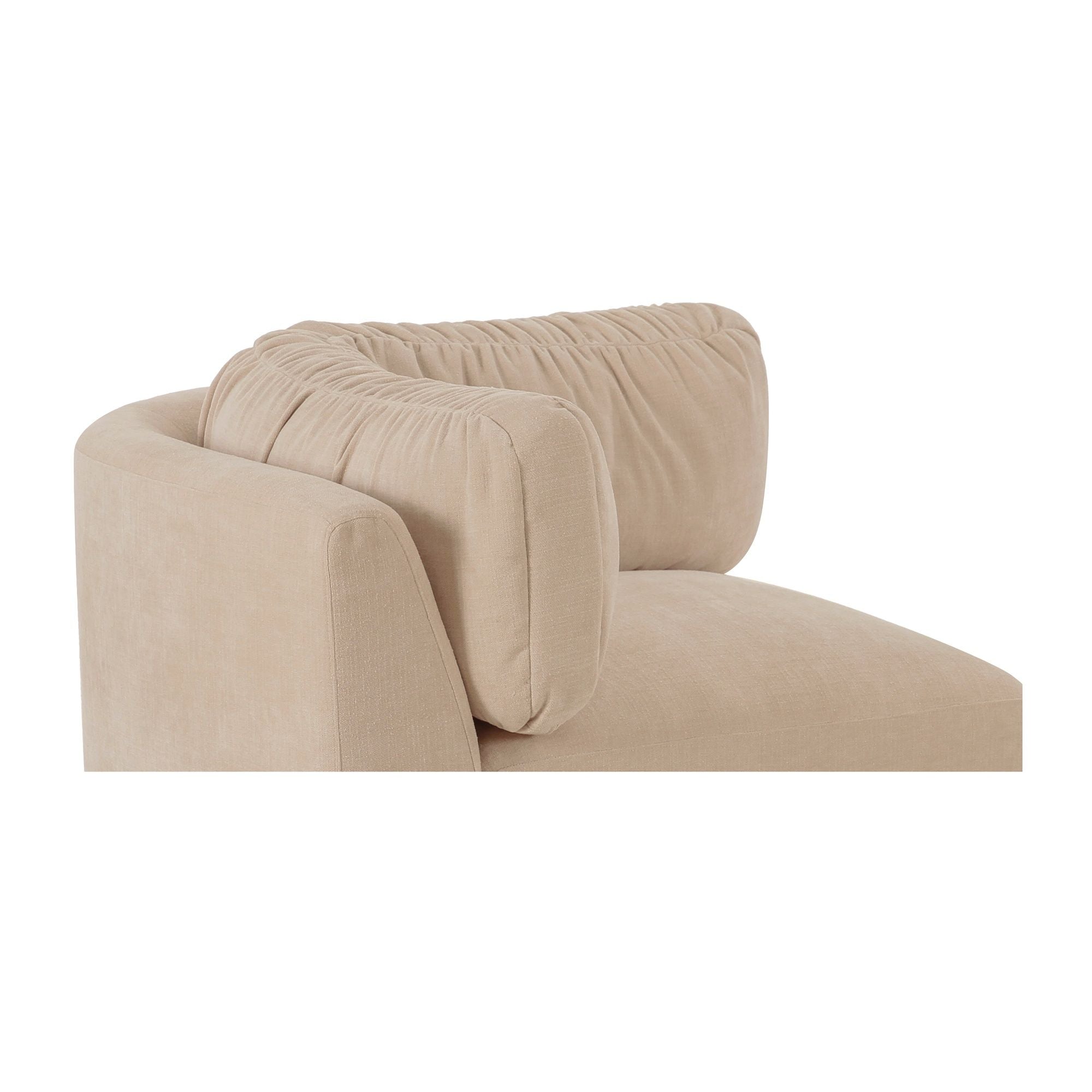 Matina - Corner Chair - Oatmeal