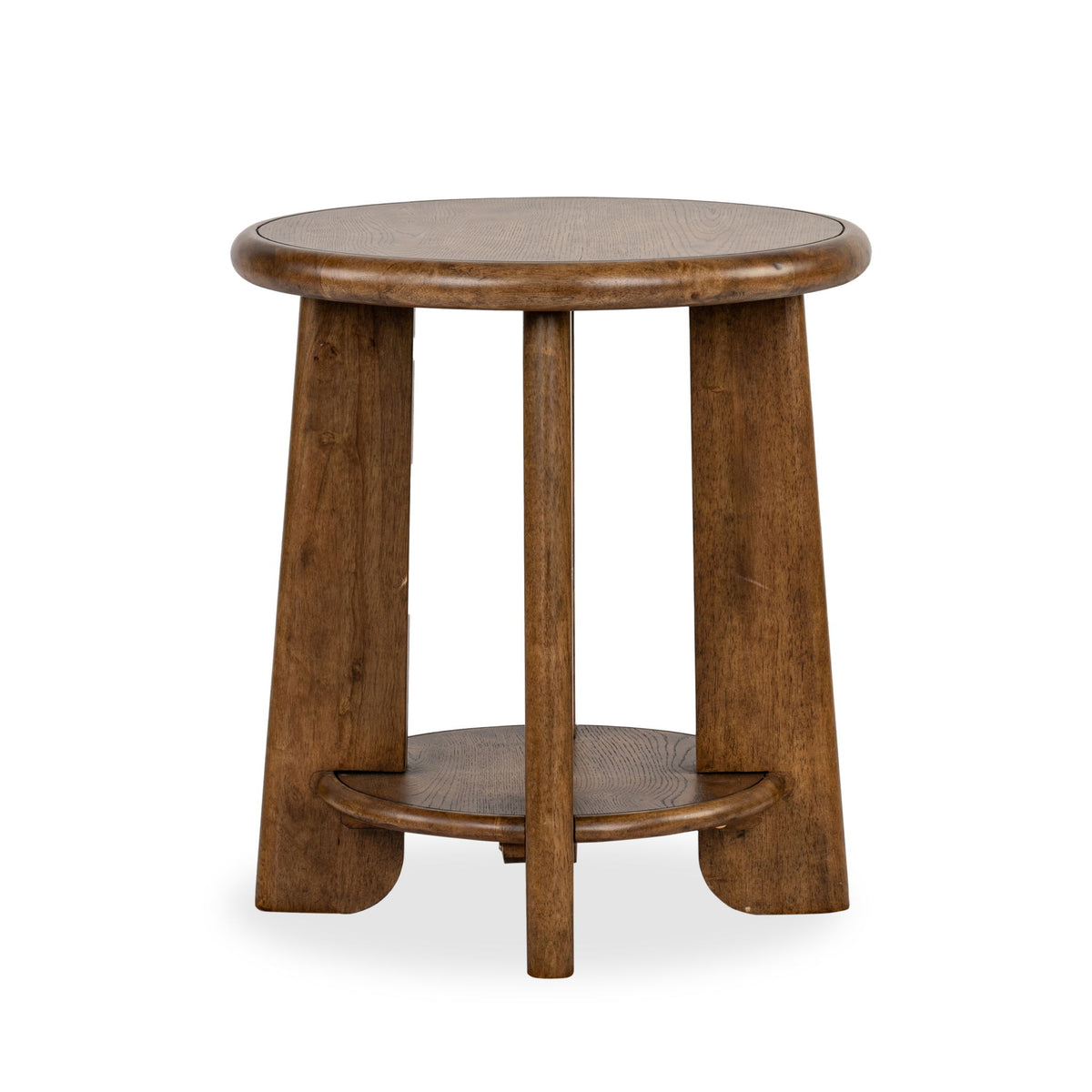Tanner - Round End Table - Tawny Brown