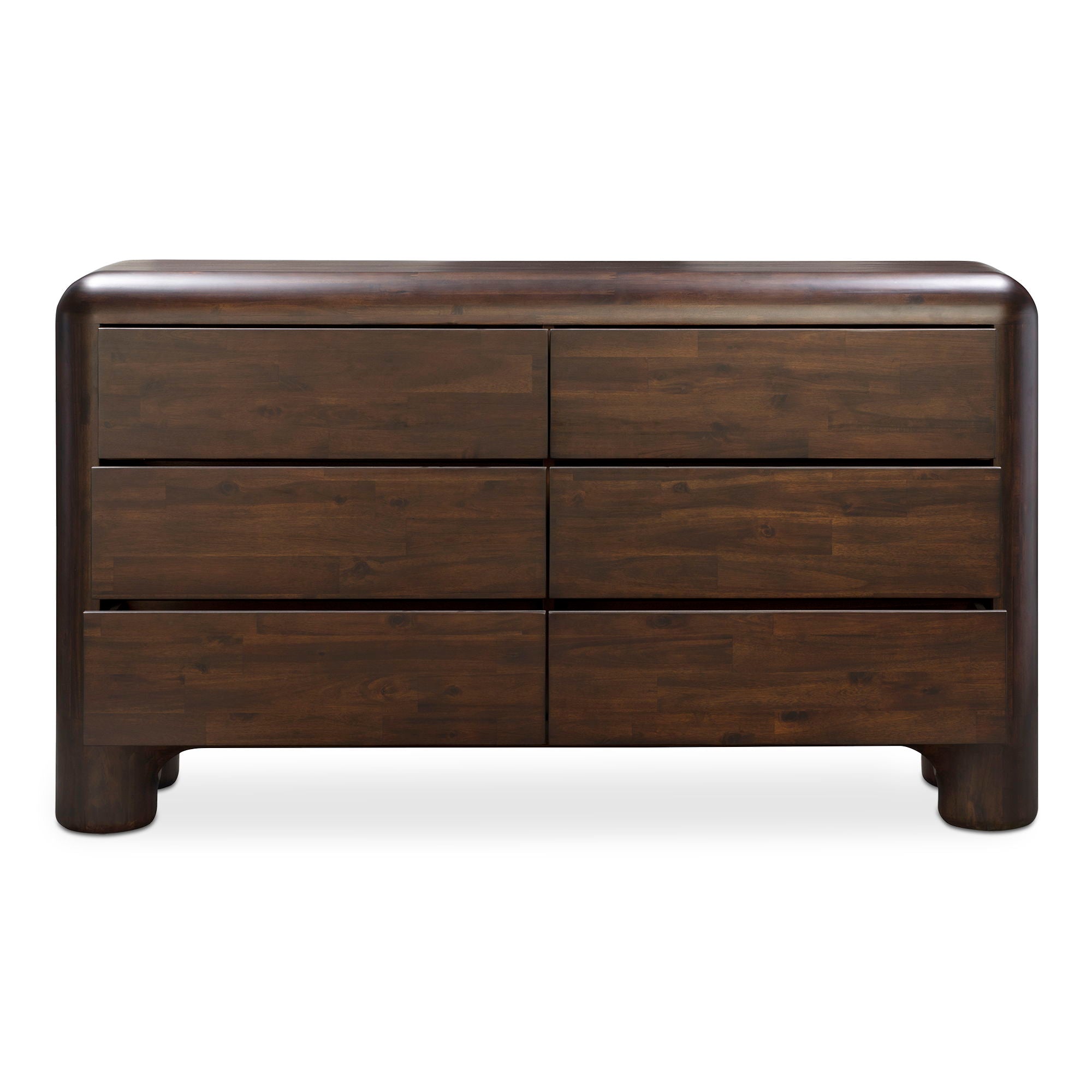 Rowan - 6 Drawer Dresser - Walnut
