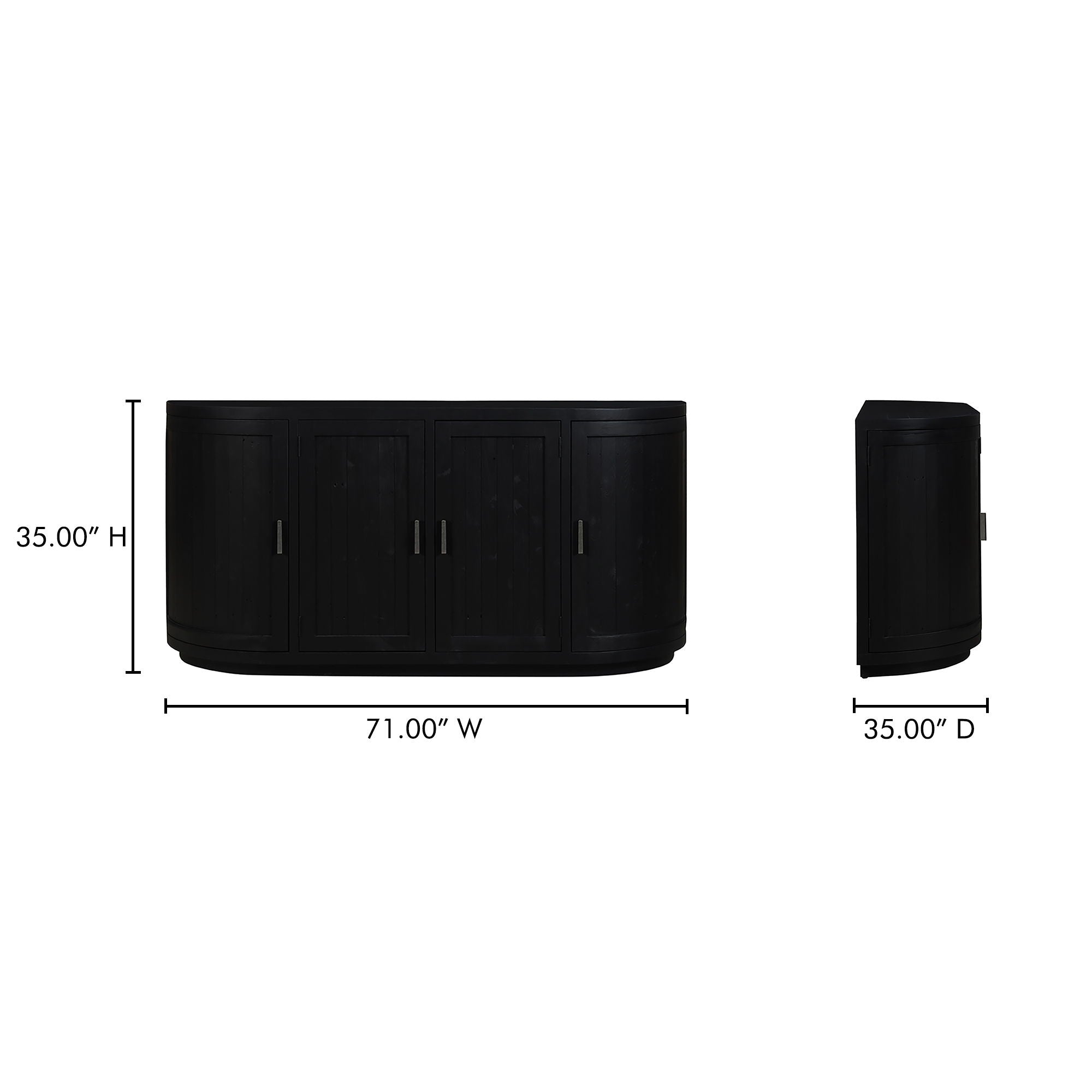 Nicola - Sideboard - Black