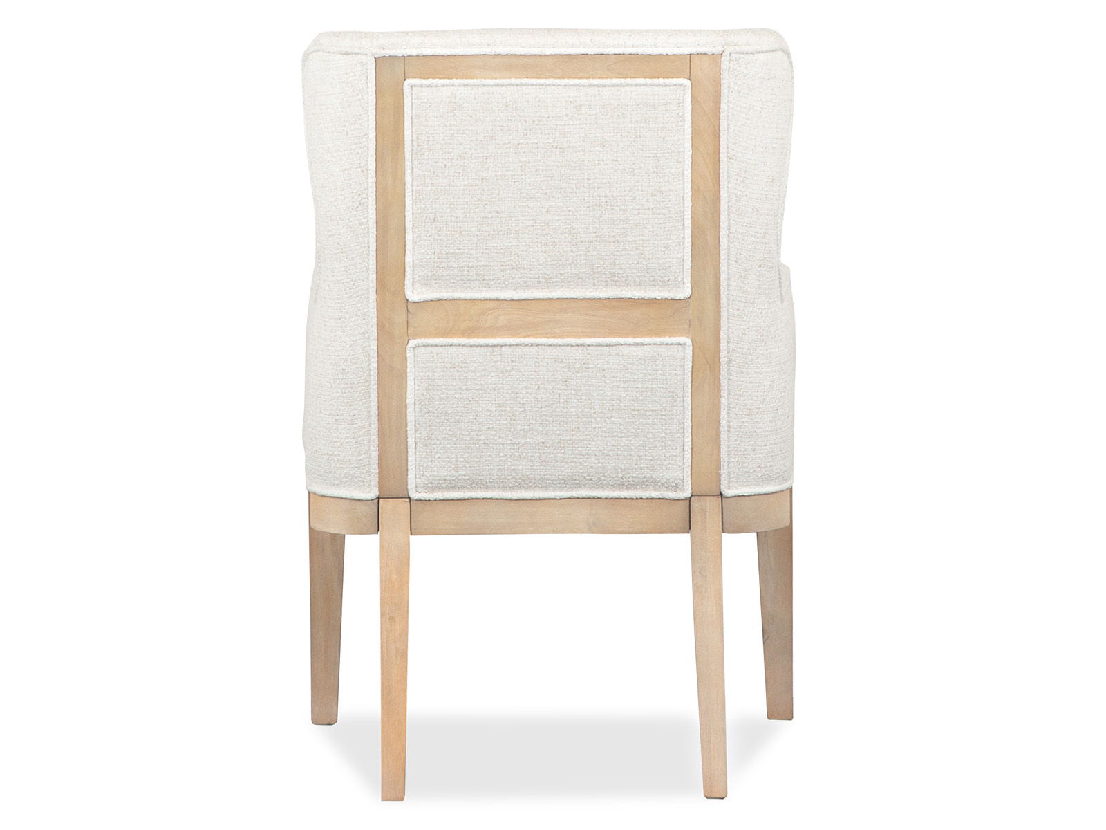 Somerset - Dining Arm Chair With Upholstered Seat & Back (Set of 2) - Butternut and Omari Natural