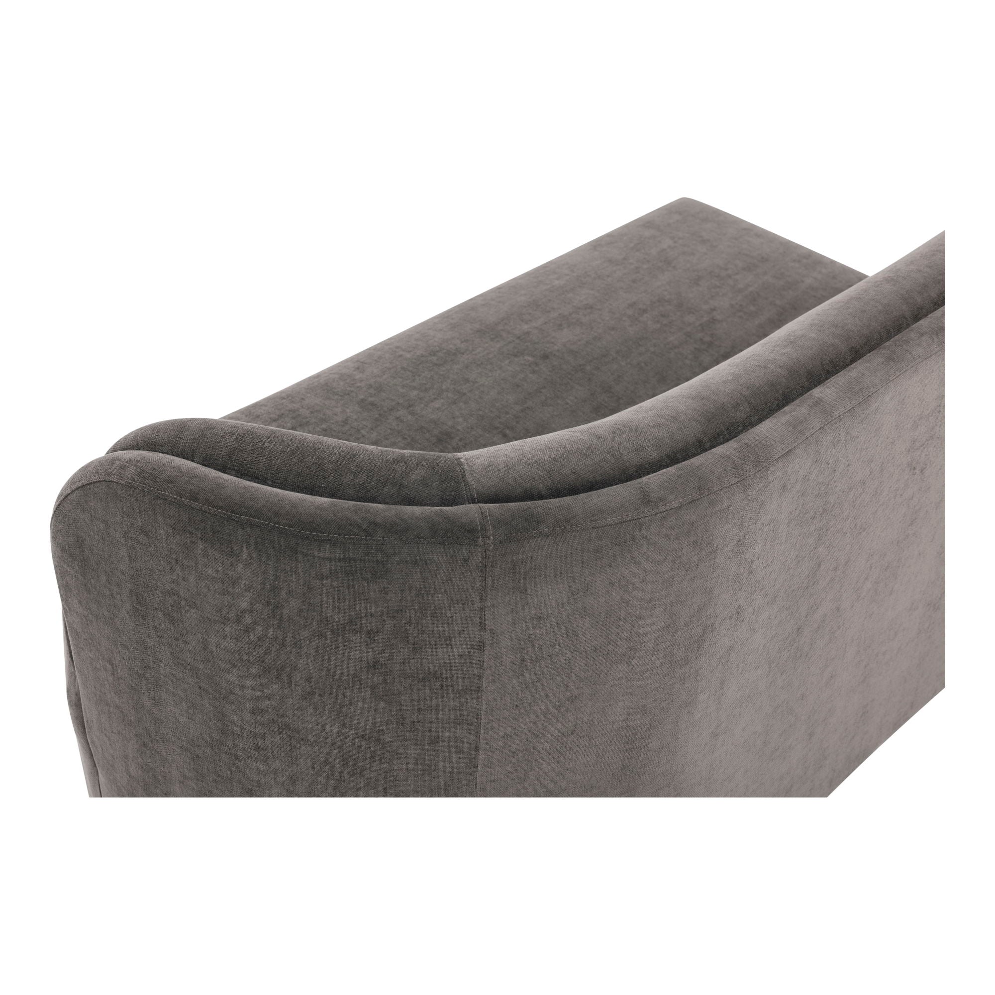 Yoon - Right 2 Seat Sofa - Dark Gray