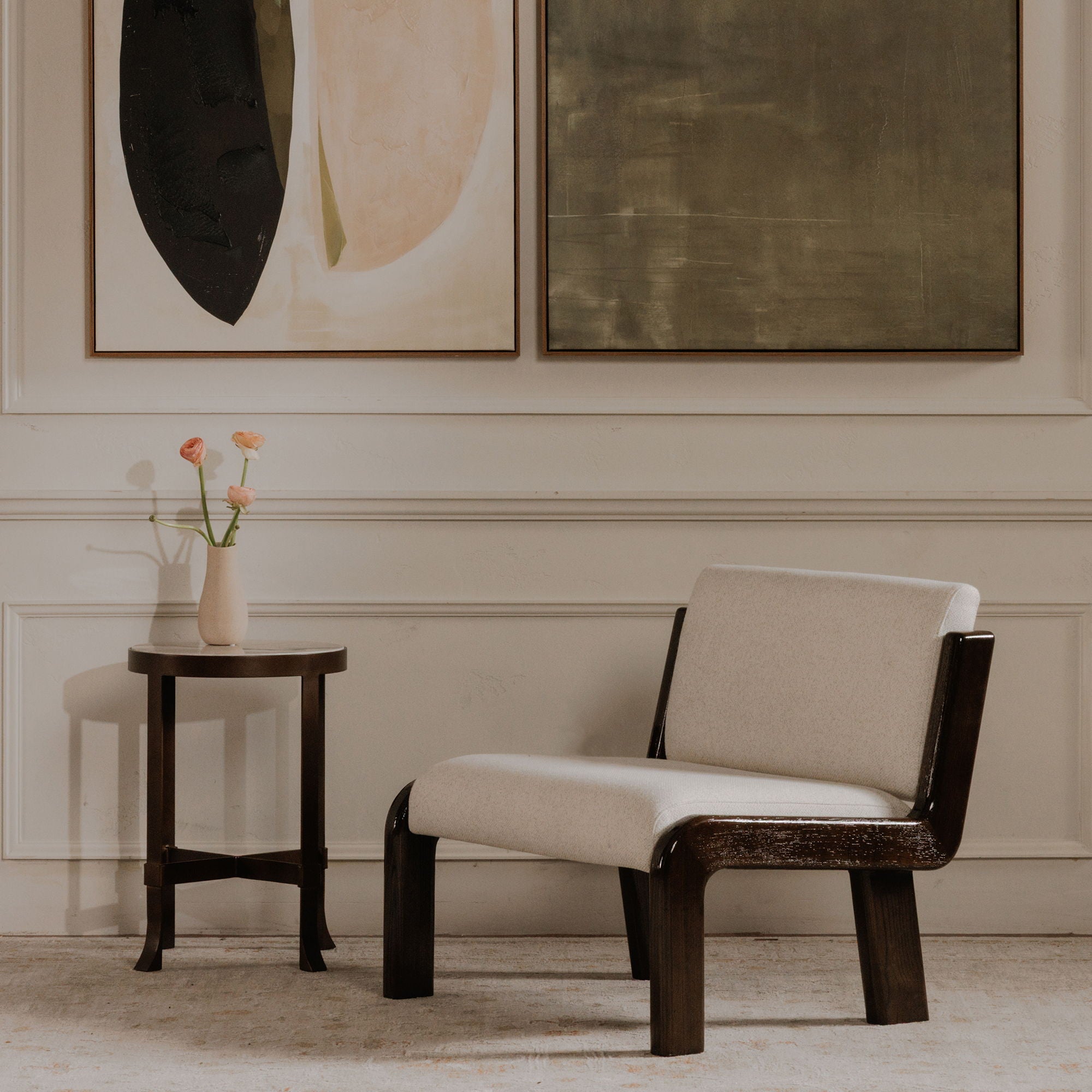 Edie - Accent Chair - White