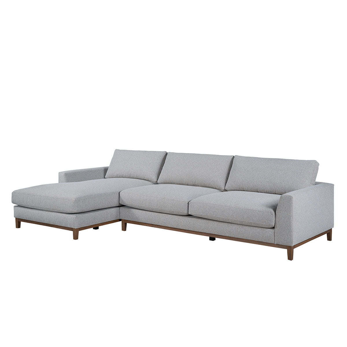 Everett - Sectional With LAF Chaise - Gray