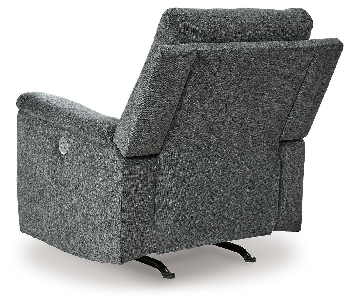 Barnsana - Gravel - Power Rocker Recliner - Fabric