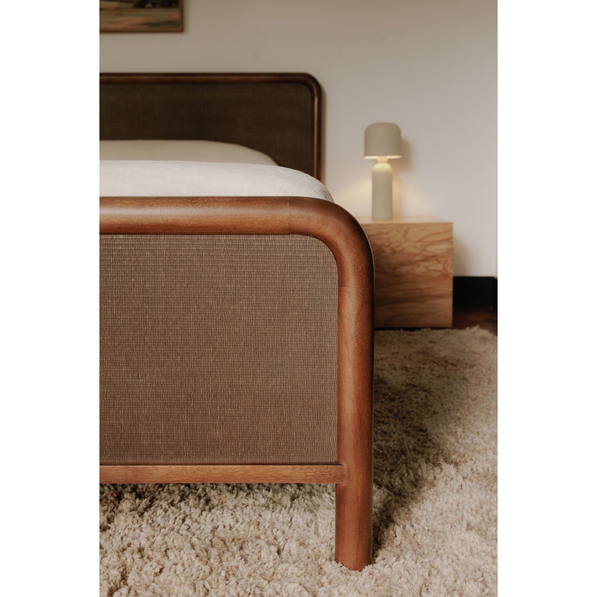 Rye - King Bed - Brown