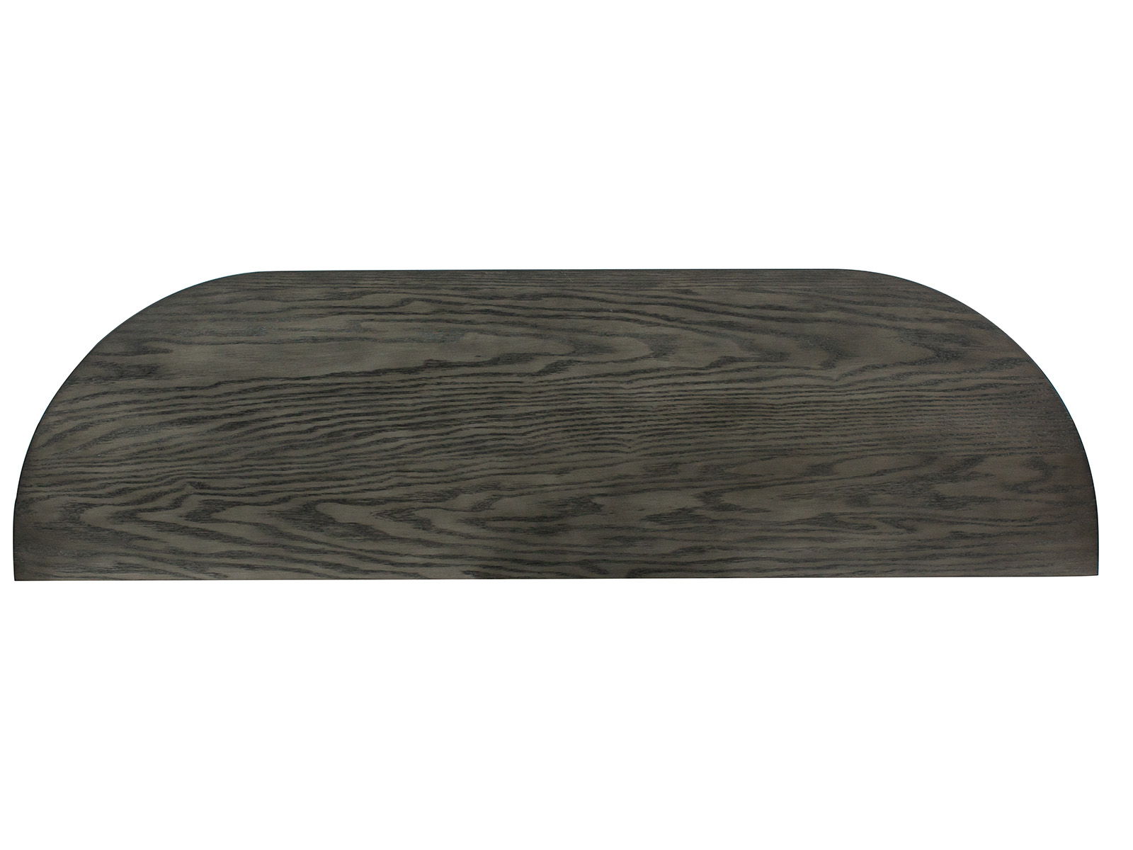 Bosley - Wood Demilune Sofa Table - Coffee Bean