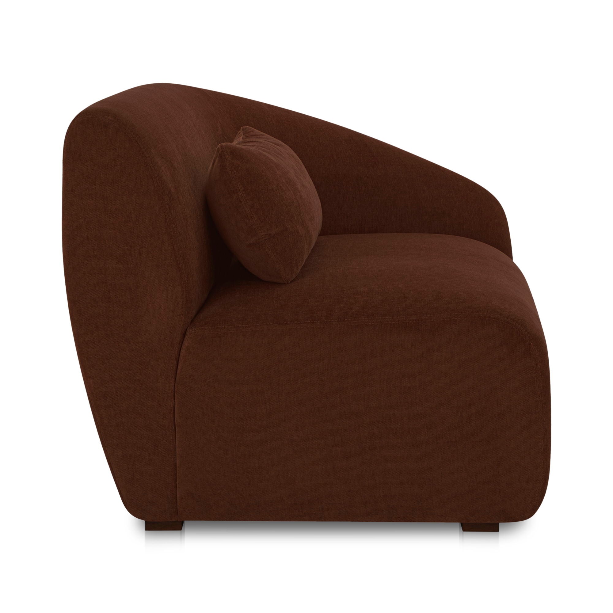 Amelia - Right Arm Facing Chair - Chestnut