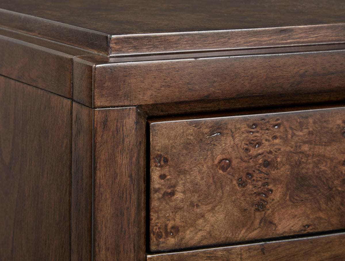 Rowan - Open Nightstand - Espresso