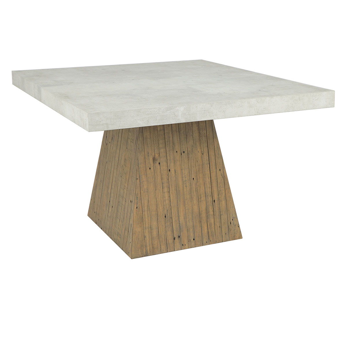 Ridley - Square Dining Table - Natural/Antique White