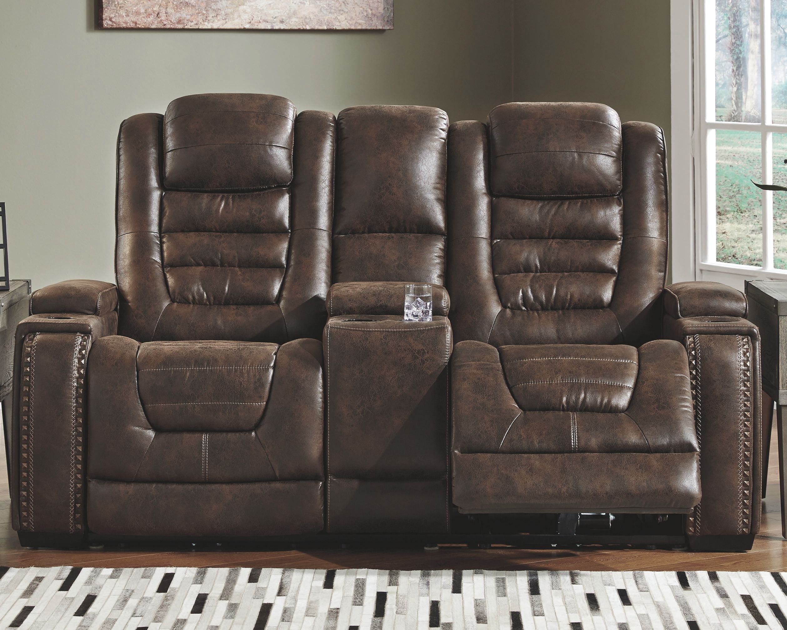 Game - Bark - Pwr Rec Loveseat/Con/Adj Hdrst