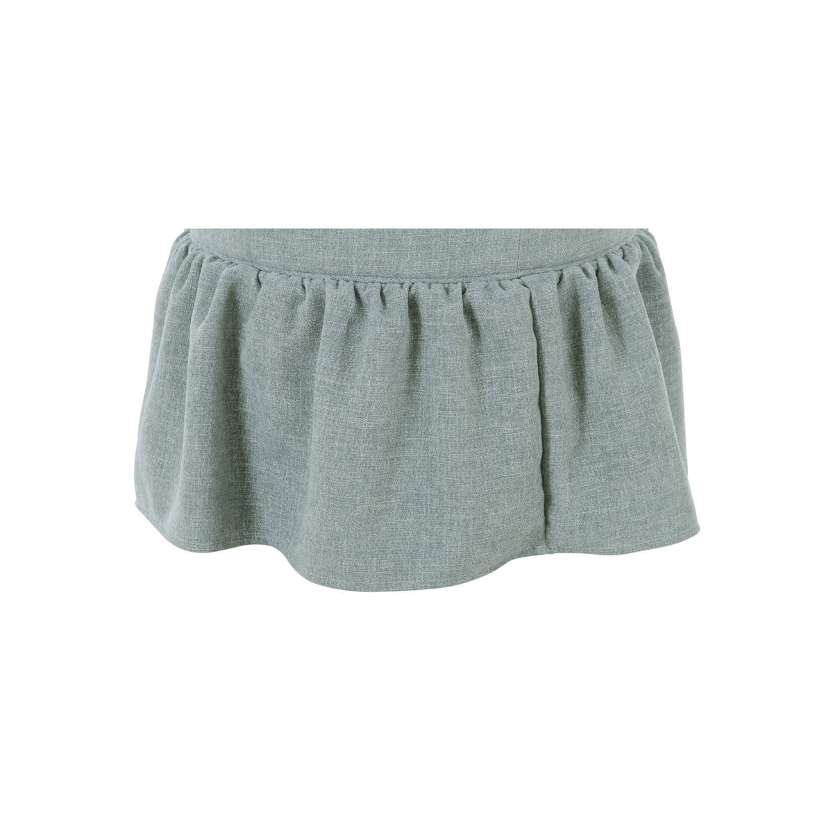 Heidi - Storage Ottoman - Light Blue