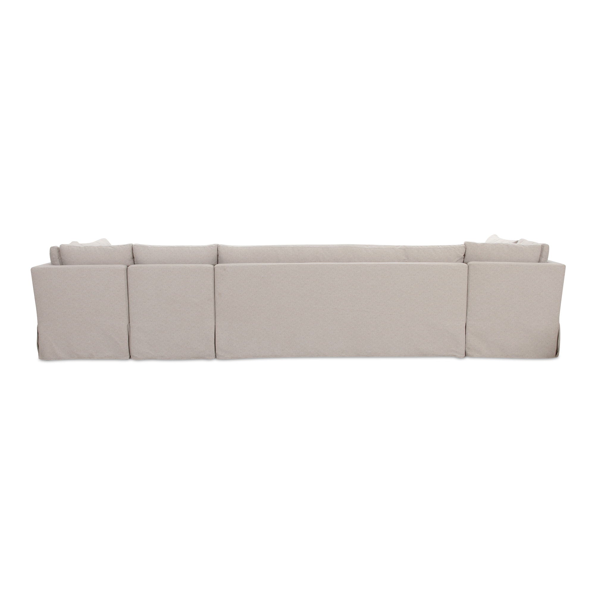 Fable - Slipcover Dining Banquette U-Shape - Beige