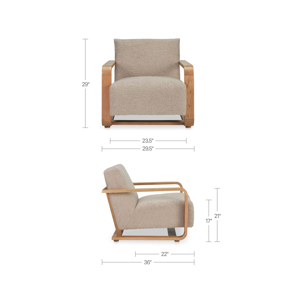 Eckersley - Lounge Chair - Beige