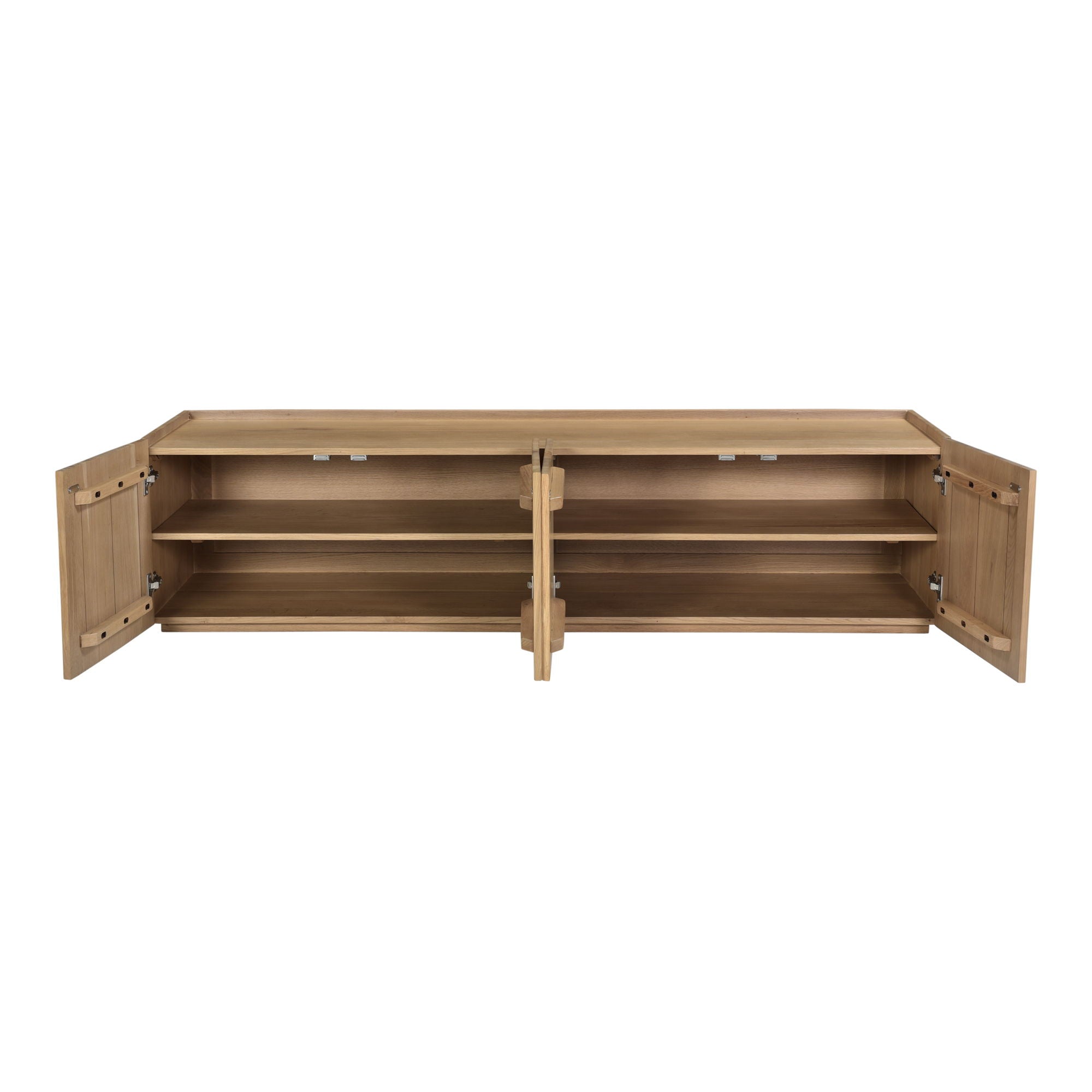 Plank - Media Cabinet Natural - Light Brown