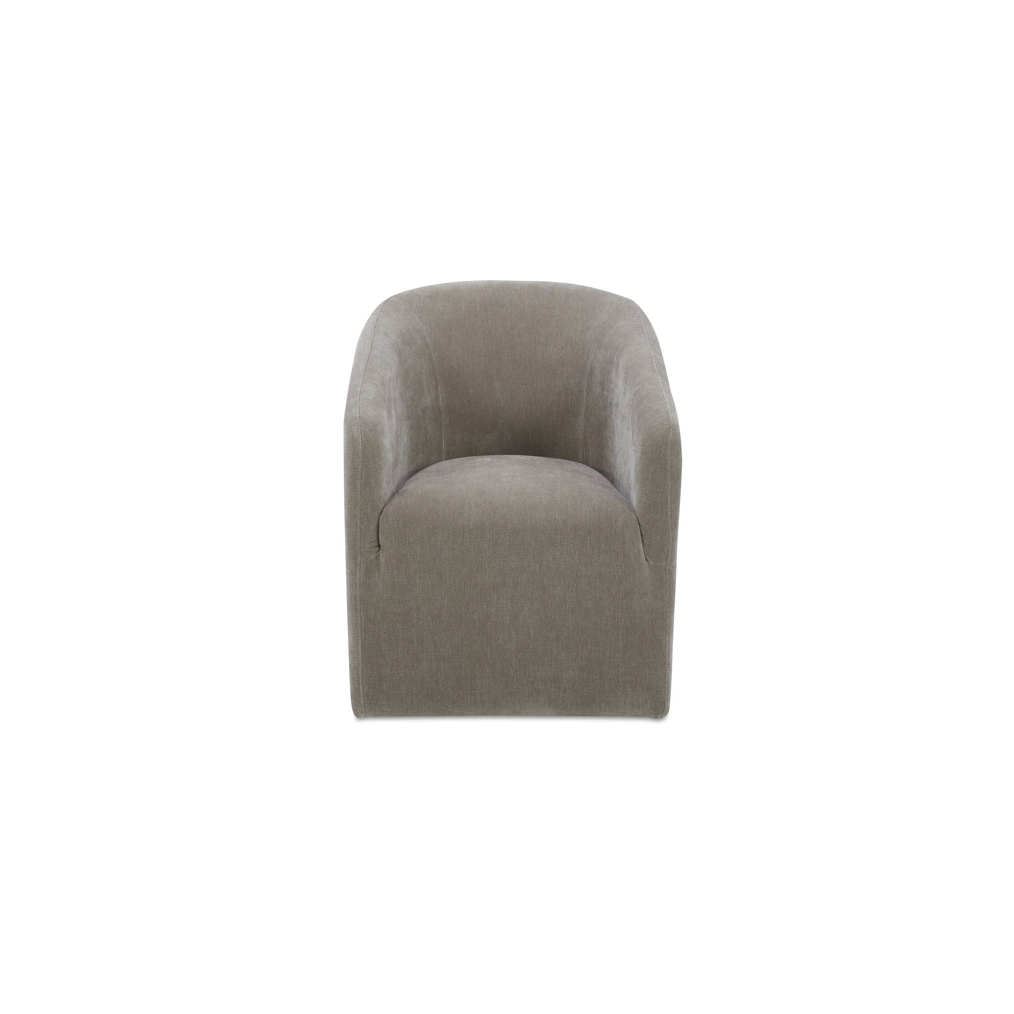 Sandy - Rolling Dining Chair - Taupe