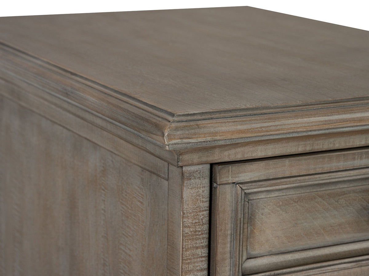 Lancaster - Chairside End Table - Dove Tail Gray