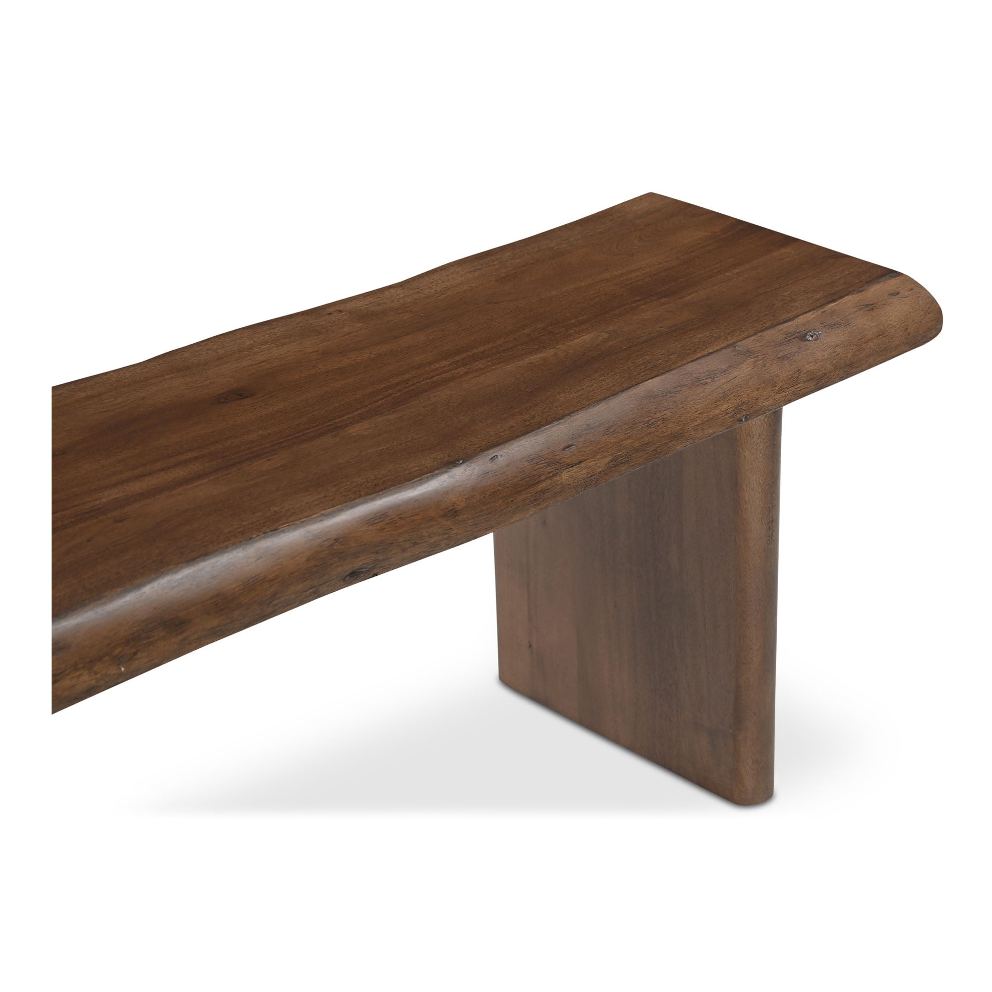 Lila - Small Dining Bench - Brown