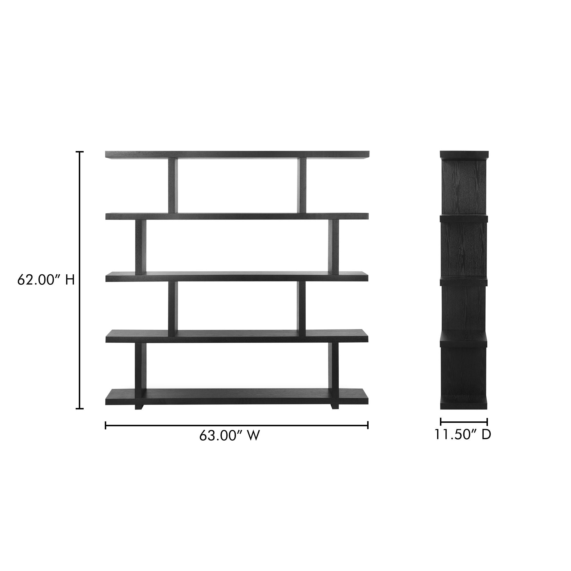 Miri - Large Shelf - Black