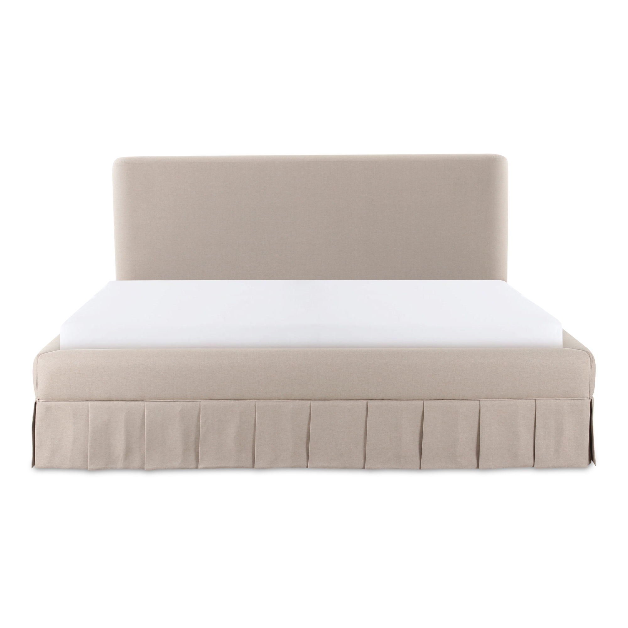 Maren - King Bed - Beige