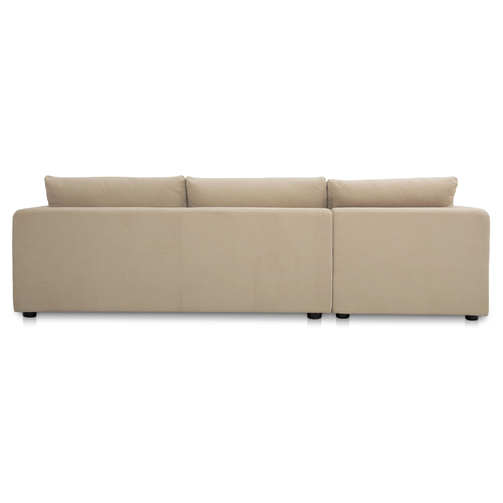 Burrow - Sleeper Sectional With Left Storage Chaise - Sand