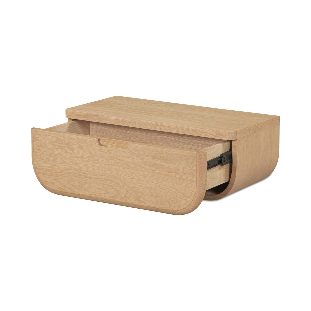 Hettie - Floating Nightstand - Natural / Brown
