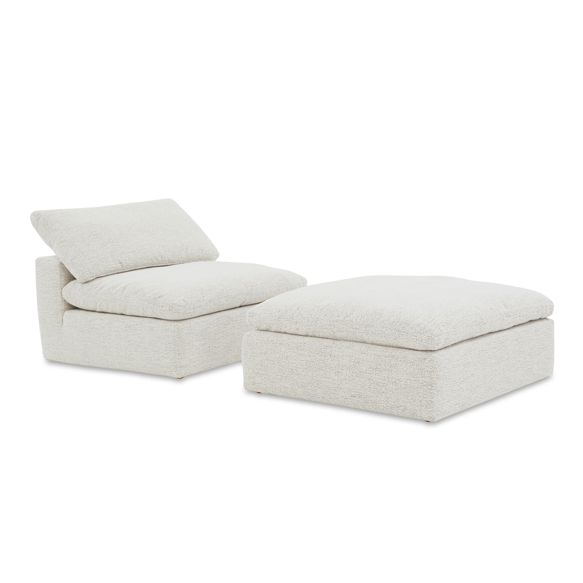 Clay - Slipper Chair - White