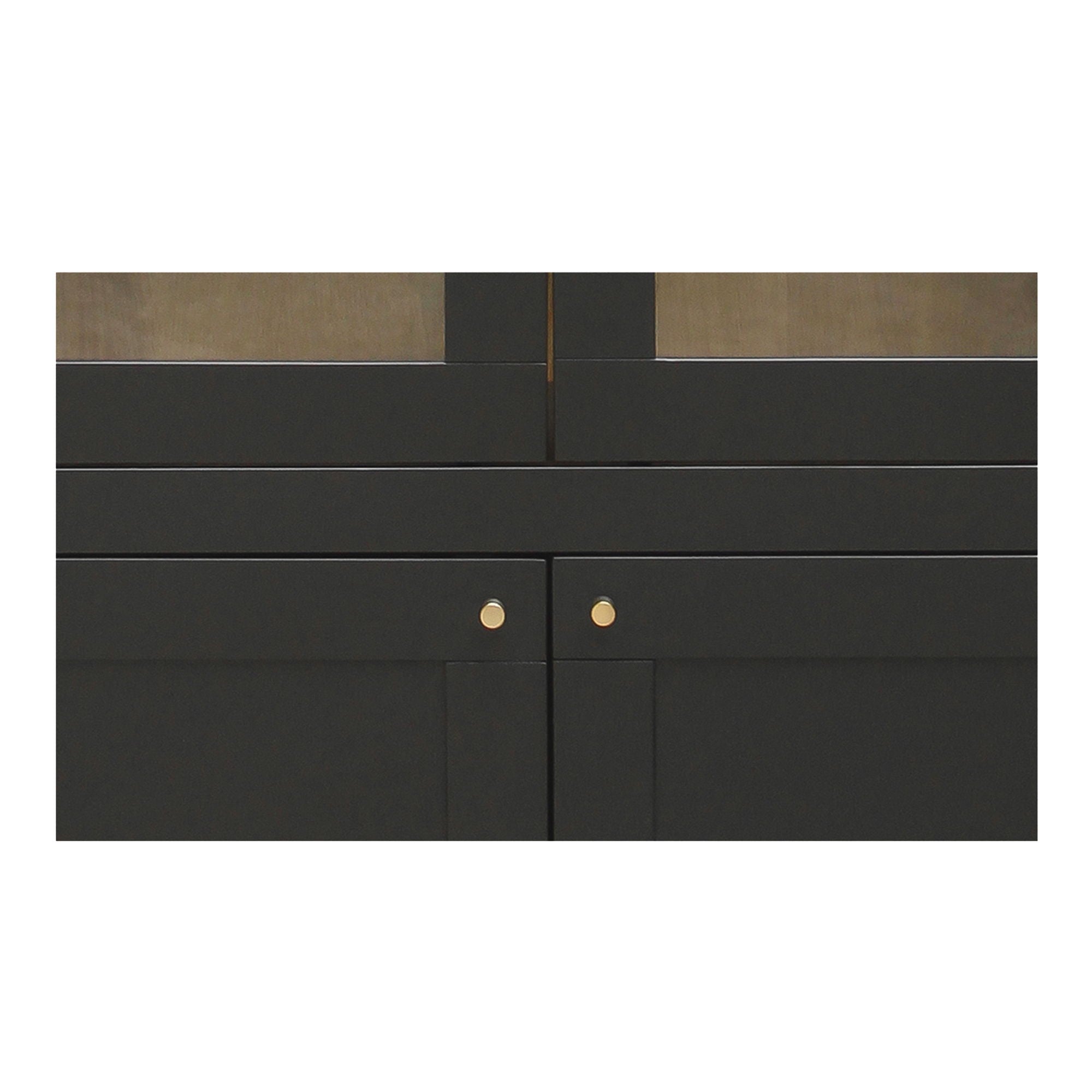 Hannah - Tall Display Cabinet - Black