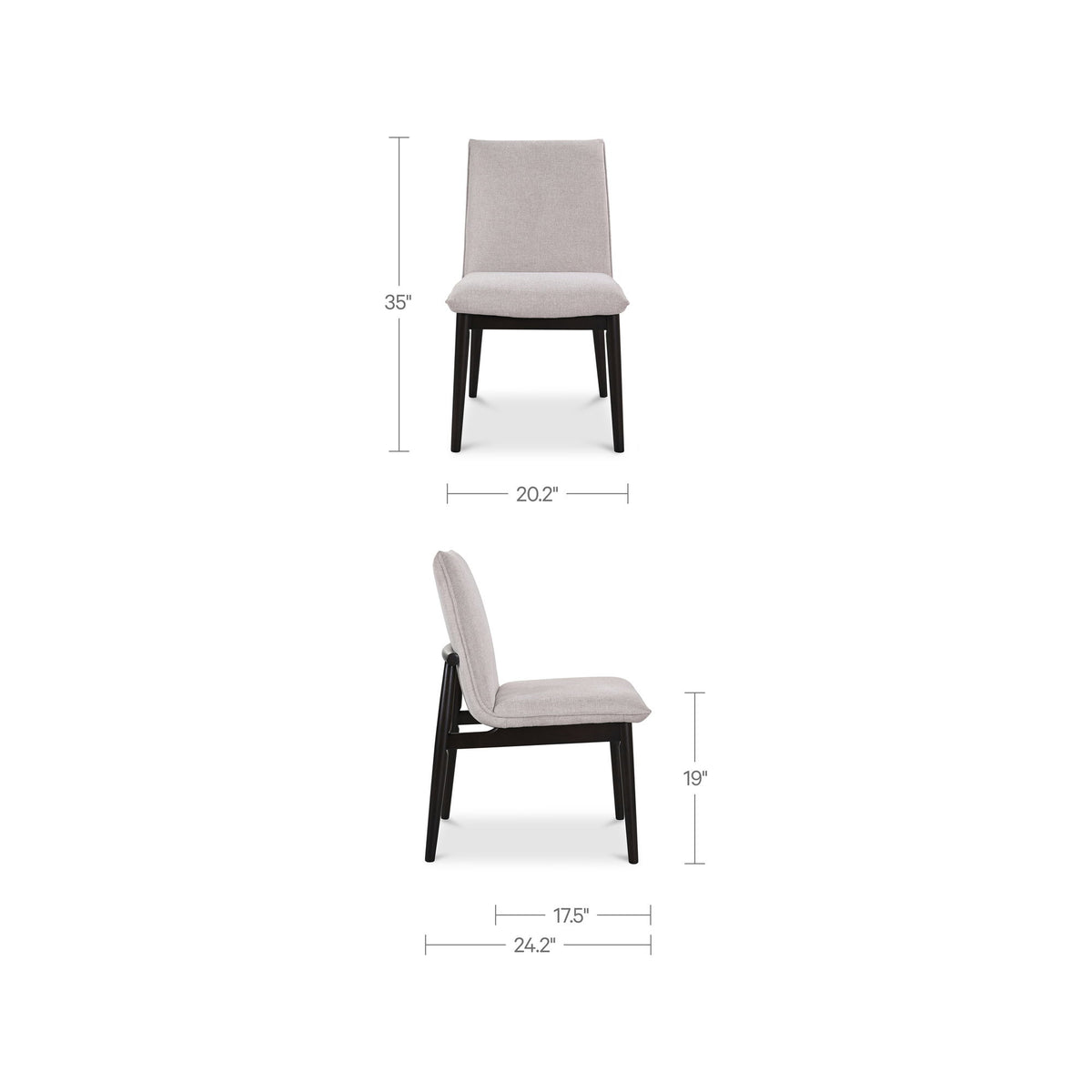 Charlie - Dining Chair (Set of 2) - Beige