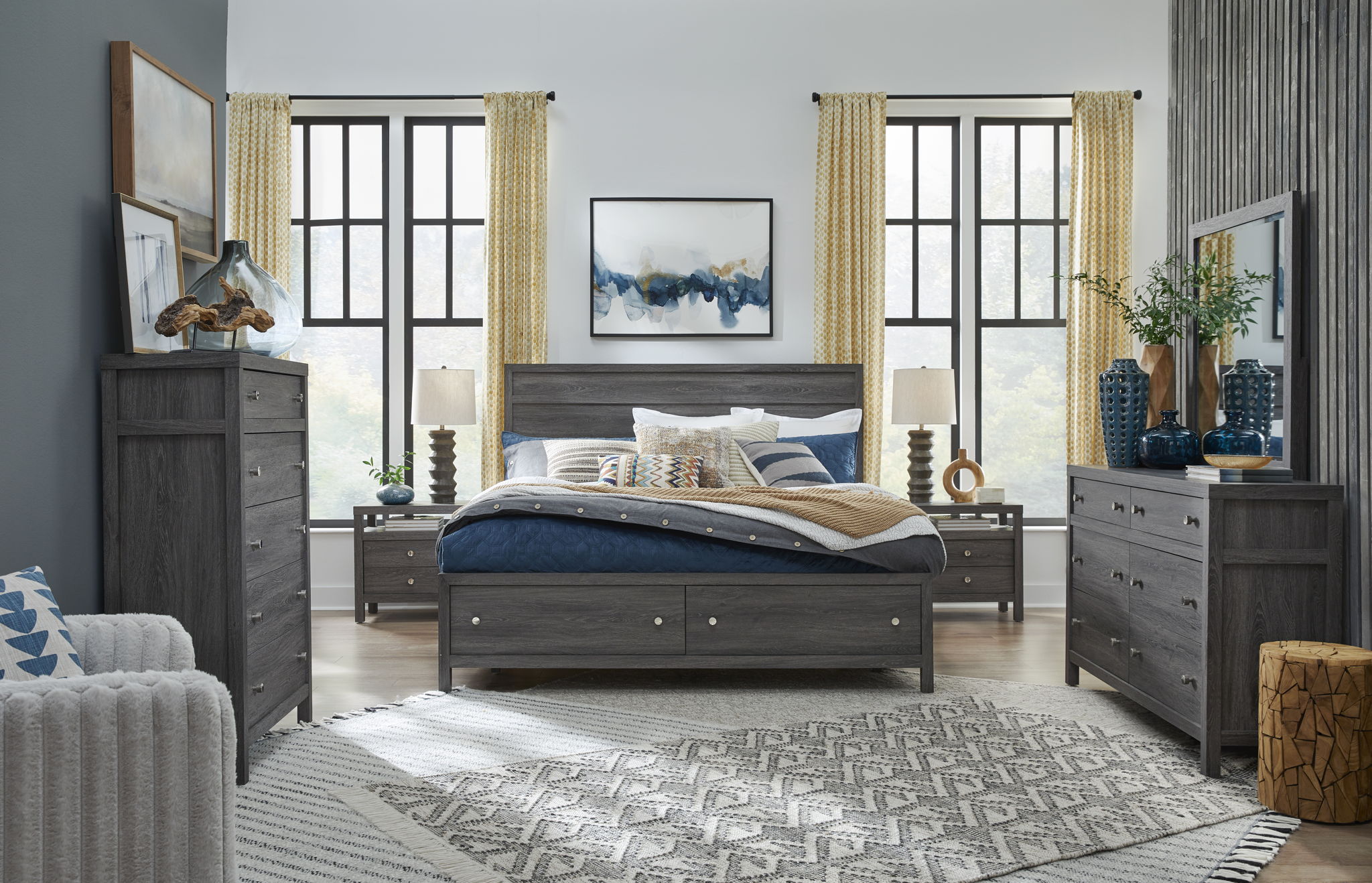 Merrifield - Panel Storage Bed