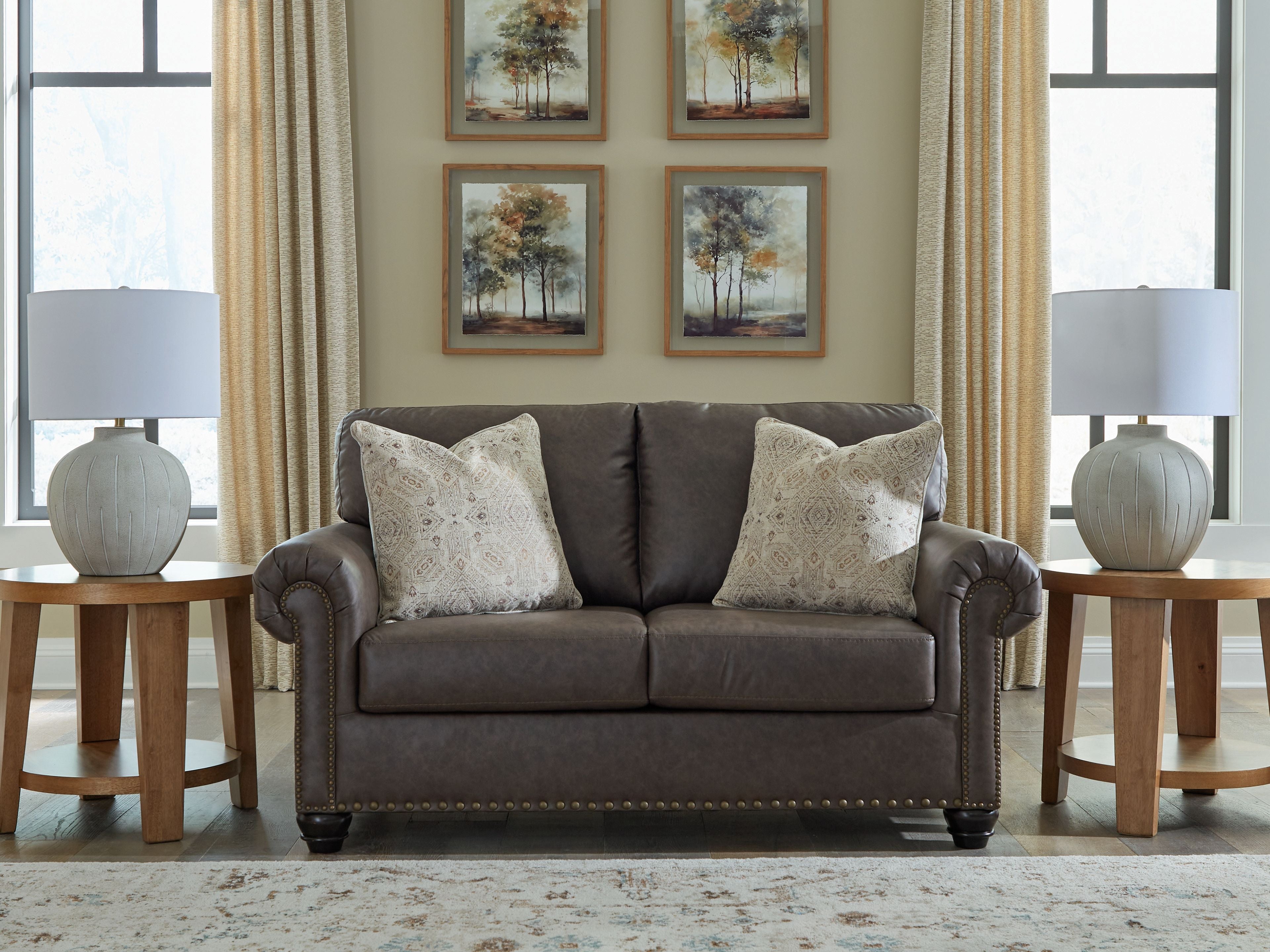 Roxmere Loveseat - Umber Roxmere Loveseat - Umber
