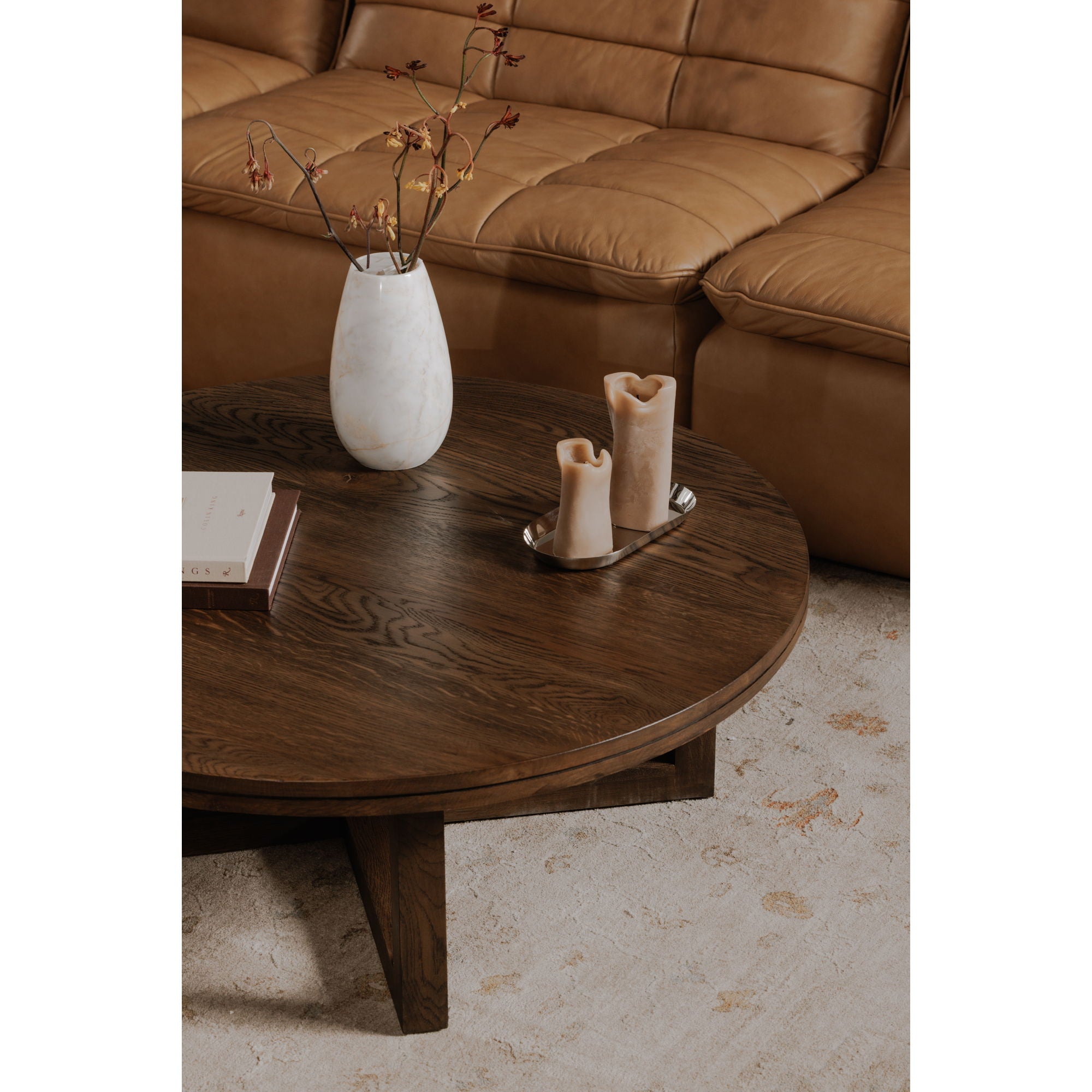 Joel - Coffee Table - Dark Brown