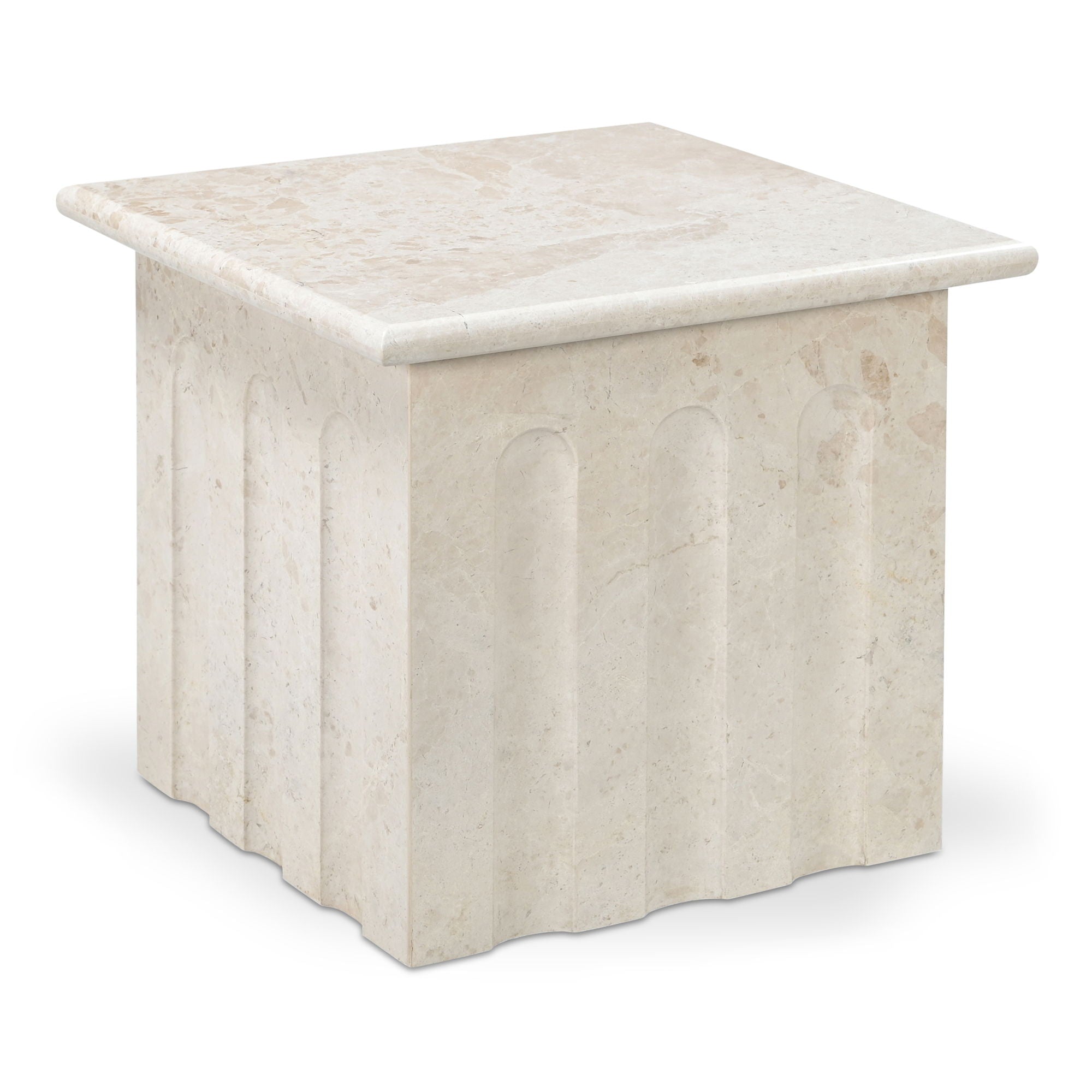 Forum - Side Table - Cream