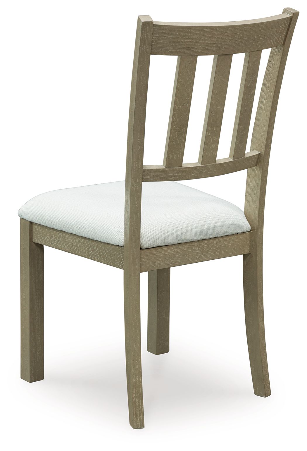 Calmoro - Dining Upholstered Side Chair (Set of 2) - Off White / Gray