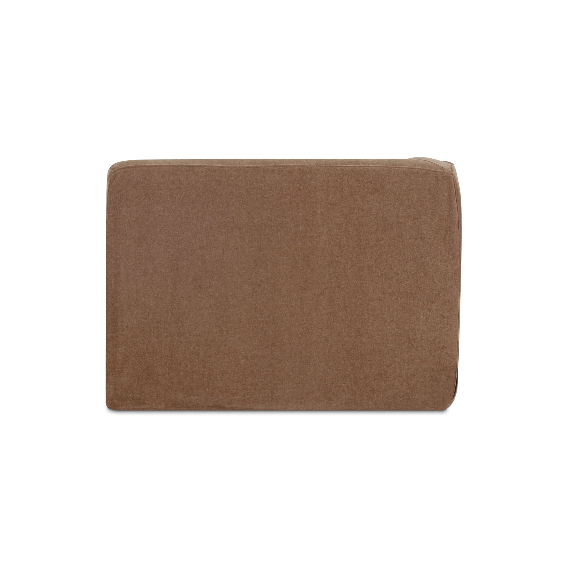 Isla - Left Arm Facing Chaise - Light Brown