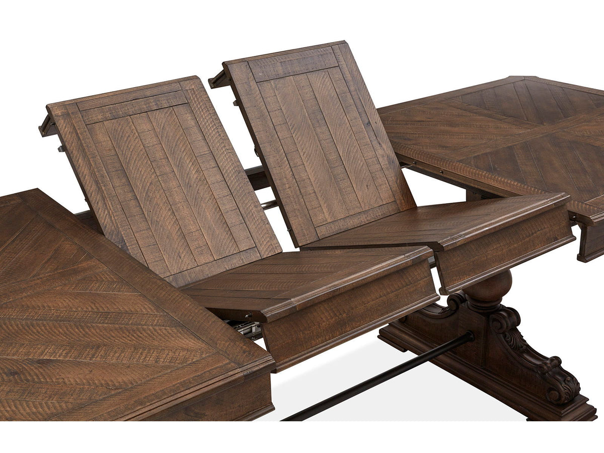 Durango - Trestle Dining Table - Willadeene Brown