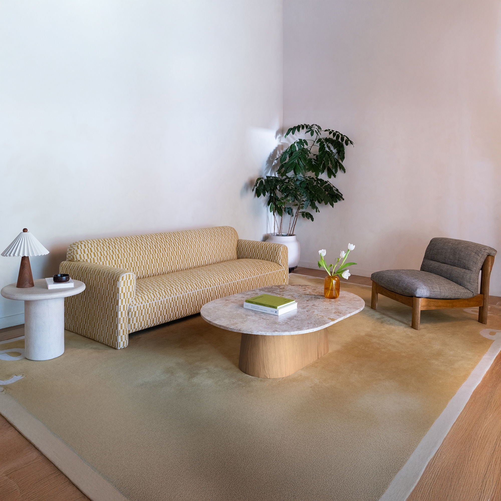 Leo - Sofa - Chartreuse