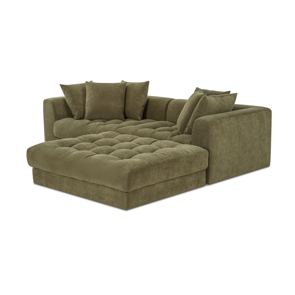 Davie - Nook Modular Sectional - Olive
