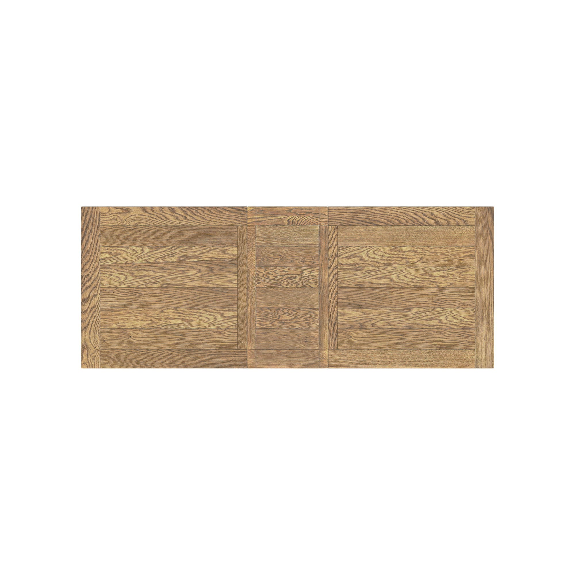 Hendricks - Trestle Table - Rustic Wheat / Raven