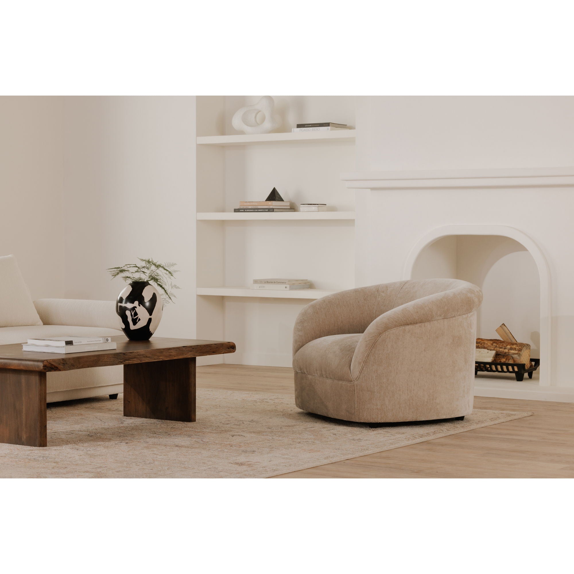 Thora - Lounge Chair - Beige
